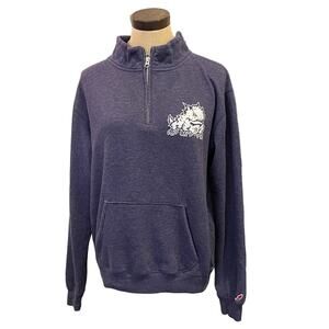 Texas Christian University TCU 1/4 Zip Pullover from LEAGUE size M